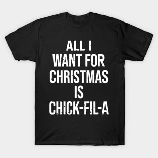 all i want for christmas T-Shirt